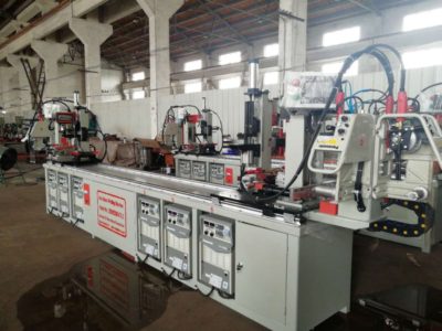 Rack beam welding machine