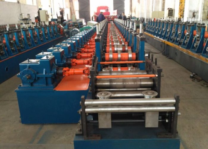 Shutter Rack Support Rail Roll Forming Machine