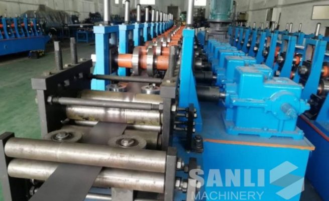 rack bracing roll forming machine