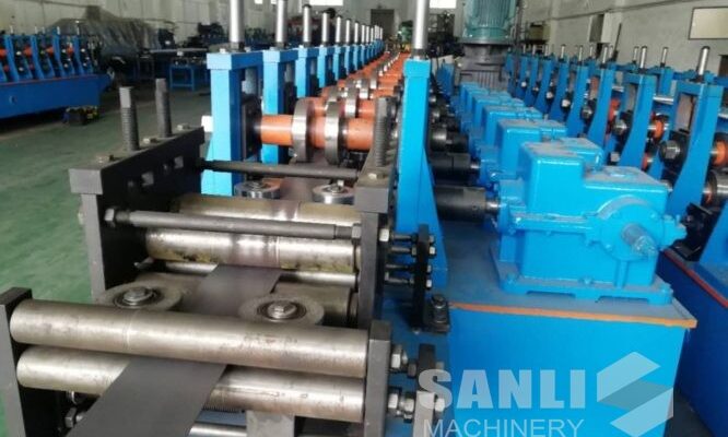 rack bracing roll forming machine