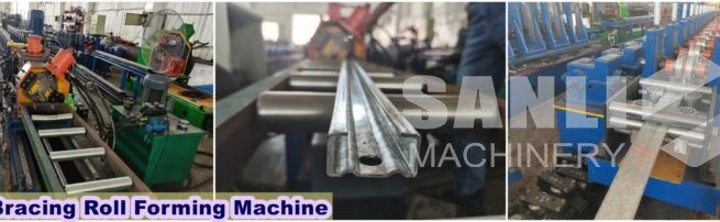 Warehosue Rack Bracing Roll Forming Machine