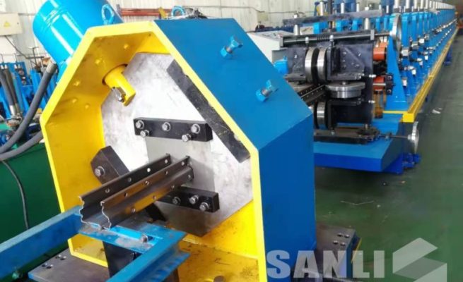 rack upright roll forming machine