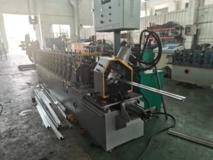 rack shelf support bar roll forming machine