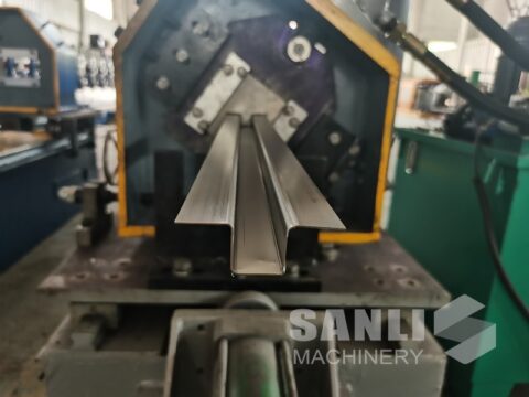 Rack Shelf Stiffener Roll Forming Machine