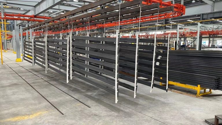 Storage Rack Powder Coating Line – Wuxi Sanli Machinery Co., Ltd.