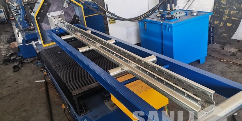 rack upright roll forming machine