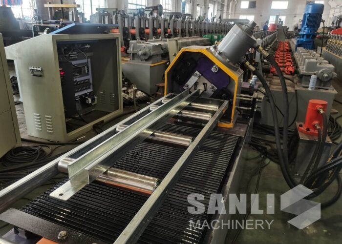rack-partition-beam-roll-forming-machine