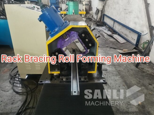 rack bracing roll forming machine